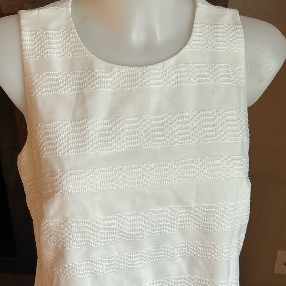Vince Camuto women’s high low white tank dress size 6 - Picture 2 of 9